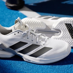 Giày Tennis Adidas Nam Chính Hãng - Adizero Ubersonic 5 - Màu trắng | JapanSport IE1376