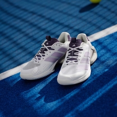 Giày Tennis Adidas Nữ Chính Hãng - adizero Ubersonic 5 Tennis - Màu trắng | JapanSport JQ6351