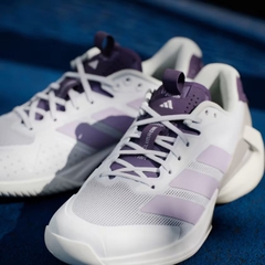 Giày Tennis Adidas Nữ Chính Hãng - adizero Ubersonic 5 Tennis - Màu trắng | JapanSport JQ6351