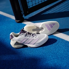 Giày Tennis Adidas Nữ Chính Hãng - adizero Ubersonic 5 Tennis - Màu trắng | JapanSport JQ6351
