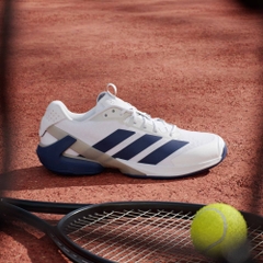 Giày Tennis Adidas Nam Chính Hãng - Adizero Ubersonic 5 - Màu Trắng | JapanSport JR1736