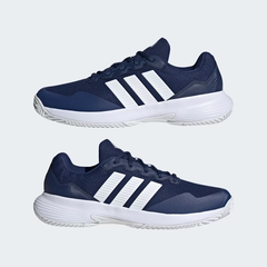 Giày Tennis Nam Adidas Chính Hãng - GAMECOURT 2 - Màu xanh | JapanSport KI0784