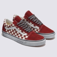 Giày Vans Chính Hãng - Stressed Old School - Đỏ/Trắng - JapanSport - VN0007NTY52