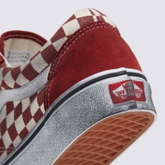 Giày Vans Chính Hãng - Stressed Old School - Đỏ/Trắng - JapanSport - VN0007NTY52