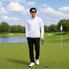 Áo Khoác Mizuno Chính Hãng - Hero Stretch - Màu Trắng | JapanSport E2MEA506-01