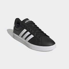 Giày Adidas Nam Chính Hãng - GRAND COURT CLOUDFOAM COMFORT - Đen | JapanSport GW9196