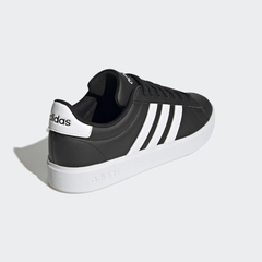 Giày Adidas Nam Chính Hãng - GRAND COURT CLOUDFOAM COMFORT - Đen | JapanSport GW9196