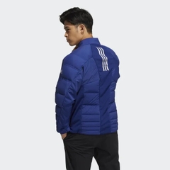 Áo Khoác Lông vũ Adidas Nam Chính Hãng - POINTED DOWN THERMAL LONG SLEEVE FULL ZIP DOWN - Xanh | JapanSport GT3416