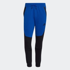 Quần Adidas Nam Chính Hãng - DESIGNED FOR GAMEDAY PANTS - Xanh/Đen | JapanSport HE9873