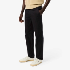 Quần Dài Lacoste Chính hãng - Regular Fit Cotton Chino Pants - Màu Đen | JapanSport HH3332-51-031