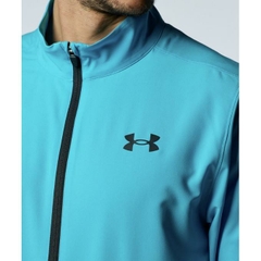Áo Khoác Under Armour Chính Hãng - UA Fresh Full Zip Knit Windbreaker - Màu Xanh | JapanSport 1384815-431