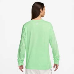 Áo Dài Tay Nam Nike Chính Hãng - Jordan Dri-Fit Sport GFX - Màu Xanh | JapanSport HJ2344-376