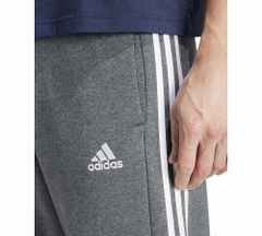 Quần Dài Adidas Chính Hãng - Essentials 3-Stripes Fleece Sweatpants - Màu Xám | JapanSport IJ8888