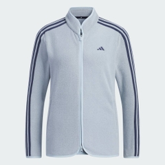 Bộ Thể Thao Golf Adidas Nữ Chính Hãng -  Three Stripes Fleece Set Up - Màu Xanh/Xám | JapanSport HY0909