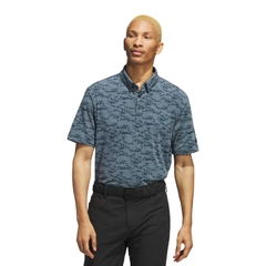 Áo Polo Adidas Nam Chính Hãng - Go To Printed Polo - Màu Xanh | JapanSport II7838