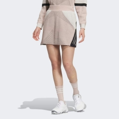 Chân Váy Adidas Nữ Chính Hãng - Archive Graphic Knit Skirt - Màu Nâu | JapanSport IM7188