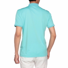 Áo Polo Mizuno Chính Hãng - Smooth Short Sleeve Ribbed - Màu Xanh | JapanSport E2MAA009-23