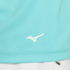 Áo Polo Mizuno Chính Hãng - Smooth Short Sleeve Ribbed - Màu Xanh | JapanSport E2MAA009-23