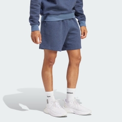 Quần Short Adidas Chính Hãng - Blue Seasonal Essentials Mélange Shorts - Màu Xanh | JapanSport IN7124