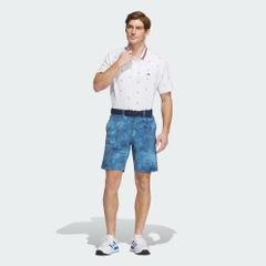 Áo Polo Adidas Nam Chính Hãng - Monogram Play Green AEROREADY - Màu Trắng | JapanSport IN9047