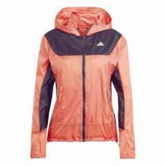 Áo Khoác Nữ Adidas Chính Hãng - Windbreaker- Màu Cam | JapanSport IU0709