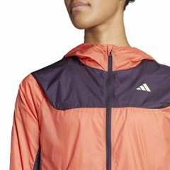 Áo Khoác Nữ Adidas Chính Hãng - Windbreaker- Màu Cam | JapanSport IU0709