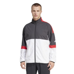 Áo Khoác Adidas Nam Chính Hãng - Warm Tennis Windbreaker Jacket  - Màu Đen/Trắng | JapanSport IW2927