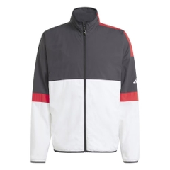 Áo Khoác Adidas Nam Chính Hãng - Warm Tennis Windbreaker Jacket  - Màu Đen/Trắng | JapanSport IW2927