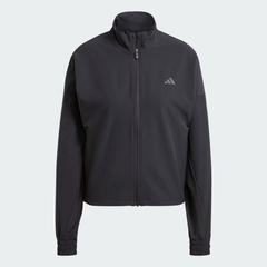 Áo Khoác Adidas Nữ Chính Hãng - Pacer All Gym Tonal 3-Stripes Woven Jacket - Màu Đen | JapanSport IW8167