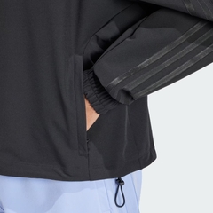 Áo Khoác Adidas Nữ Chính Hãng - Pacer All Gym Tonal 3-Stripes Woven Jacket - Màu Đen | JapanSport IW8167