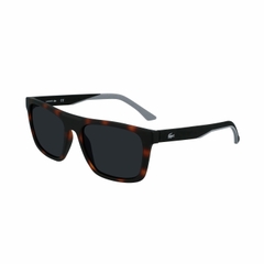 Kính Lacoste Chính hãng - Brown Rectangular Sunglasses 56 MM | JapanSport L957S 230 56-18-145