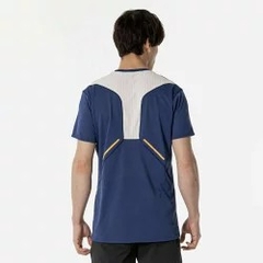 Áo Phông Mizuno Chính Hãng - Dry Aeroflow - Màu Xanh | JapanSport J2MAB004-16