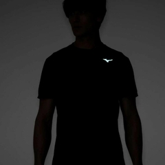 Áo Phông Mizuno Chính Hãng - Dry Aeroflow - Màu Đen | JapanSport J2MAB004-90