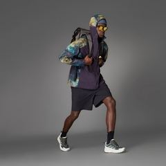 Áo Khoác Adidas Chính Hãng - National Geographic WIND.RDY - Màu Tím| JapanSport JD5839
