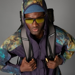 Áo Khoác Adidas Chính Hãng - National Geographic WIND.RDY - Màu Tím| JapanSport JD5839