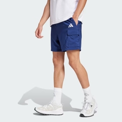 Quần Short Adidas Chính Hãng - Chelsea Essentials - Màu Xanh | JapanSport JF3532