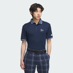 Áo Polo Adidas Chính Hãng - HEAT.RDY Short-Sleeve Polo Shirt - Màu Navi | JapanSport JF6298