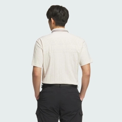 Áo Polo Adidas Nam Chính Hãng - [Golf] Beyond the Course Jacquard BOS Logo - Màu xám | JapanSport JG1357