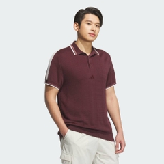 Áo Polo Adidas Chính Hãng - Loose-Fit Knit - Màu Đỏ | JapanSport JG1360