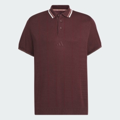 Áo Polo Adidas Chính Hãng - Loose-Fit Knit - Màu Đỏ | JapanSport JG1360