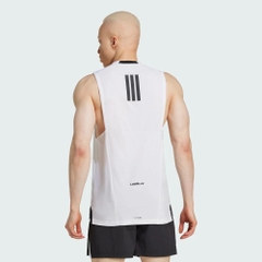 Áo ba lỗ Adidas Nam Chính Hãng - Les Mills Graphic Tank Top - Màu Trắng | JapanSport JJ1434