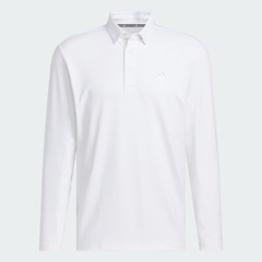 Áo Polo Adidas Nam Chính Hãng - Long-sleeved polo shirt - Màu Trắng | JapanSport JM7112
