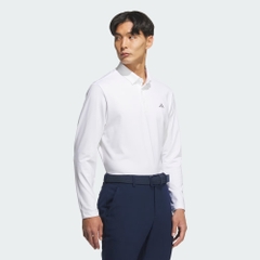 Áo Polo Adidas Nam Chính Hãng - Long-sleeved polo shirt - Màu Trắng | JapanSport JM7112