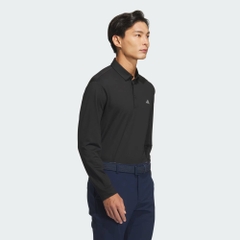 Áo Dài Tay Adidas Chính Hãng - Long-Sleeved Polo Shirt - Màu Đen | JapanSport JM7113