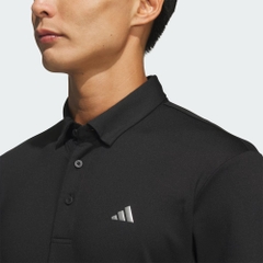 Áo Dài Tay Adidas Chính Hãng - Long-Sleeved Polo Shirt - Màu Đen | JapanSport JM7113