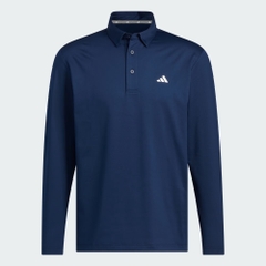Áo Dài Tay Adidas Chính Hãng - Long-Sleeved Polo Shirt - Màu Navy | JapanSport JM7114