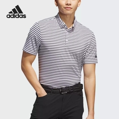 Áo Polo Adidas Nam Chính Hãng - Golf Ultimate Stripe Polo Shirt - Màu xanh | JapanSport JN9079
