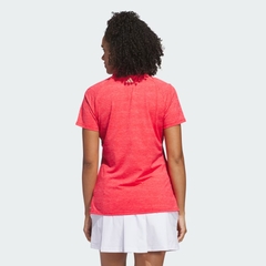 Áo Polo Nữ Adidas Chính Hãng - Ultimate365 Heathered - Màu Hồng | Japansport JP0096