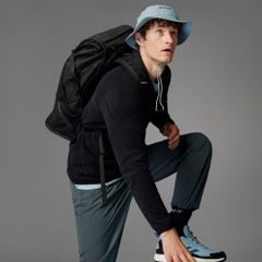 Áo Dài Tay Adidas Nam Chính Hãng - Multi Essentials 1/2 Zip Fleece Jacket - Đen | JapanSport JP0783