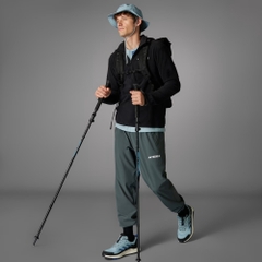 Áo Dài Tay Adidas Nam Chính Hãng - Multi Essentials 1/2 Zip Fleece Jacket - Đen | JapanSport JP0783